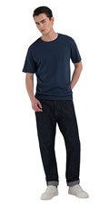 SARTORIALE PLAVA MAJICA KRATKIH RUKAVA - 1