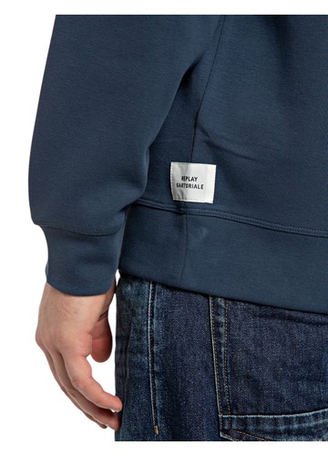 Replay SARTORIALE PLAVI SWEATSHIRT ZA MUŠKARCE  - 4