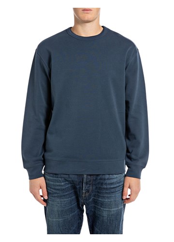 Replay SARTORIALE PLAVI SWEATSHIRT ZA MUŠKARCE  - 1