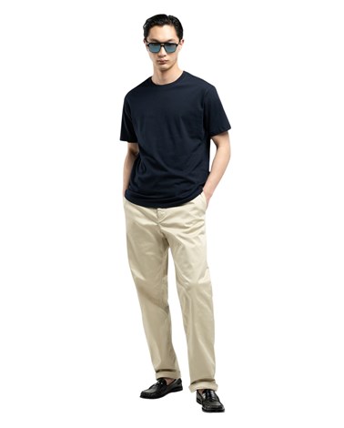 Replay sartoriale tamno plava majica kratkih rukava