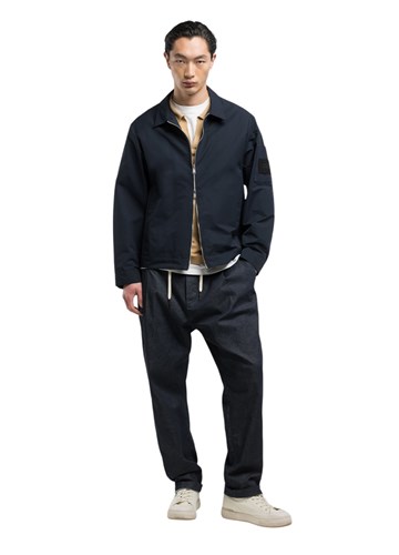 Replay SARTORIALE TAMNOPLAVA PRIJELAZNA JAKNA - 1