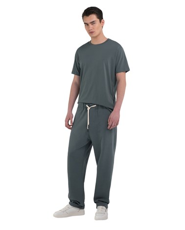 Replay sartoriale zelena majica kratkih rukava