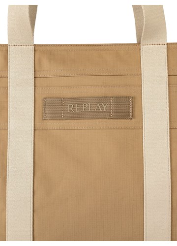 Replay SHOPPER TORBA OD RIPSTOP POLIESTERA - 5 Replay SHOPPER TORBA OD RIPSTOP POLIESTERA - 5