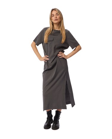 Replay siva replay unique maxi haljina