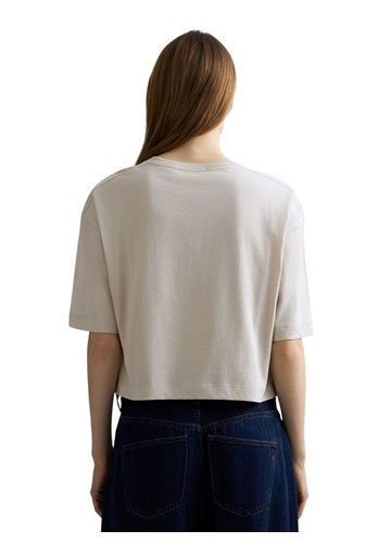 Replay SIVA KRAĆA MAJICA S PRINTOM I'M FINE - 3