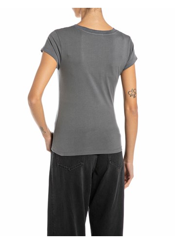 Replay SIVA MAJICA S V IZREZOM I NATPISOM GIRLS CLUB - 2