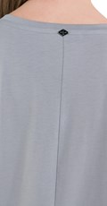 SIVA OVERSIZE MAJICA S V IZREZOM - 6