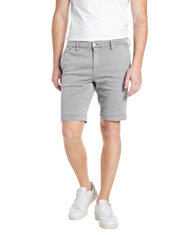 Replay sive benni regular fit kratke hlače m9782e 8366197