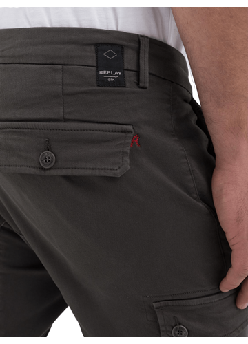 Replay SIVE JAAN SLIM FIT CARGO JEANS M9649E 8366197 - 6