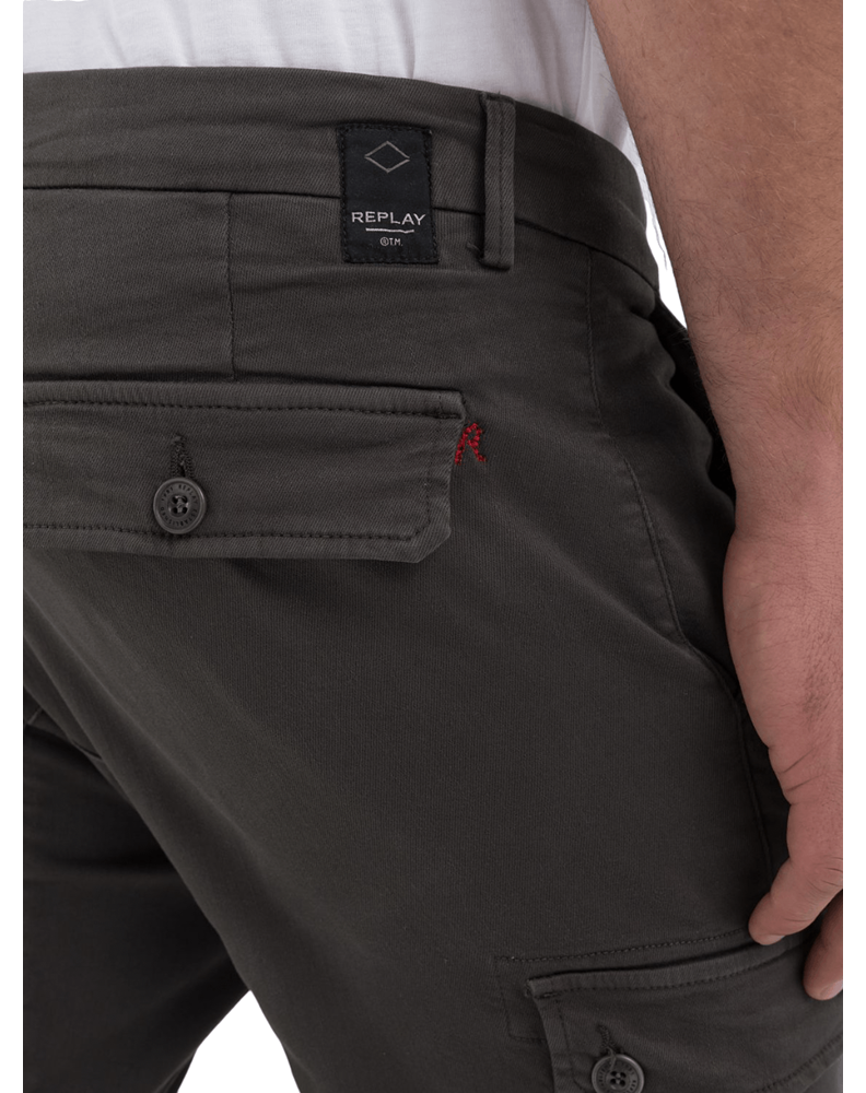 Replay SMEĐE JAAN SLIM FIT CARGO JEANS M9649E 8366197 - 6