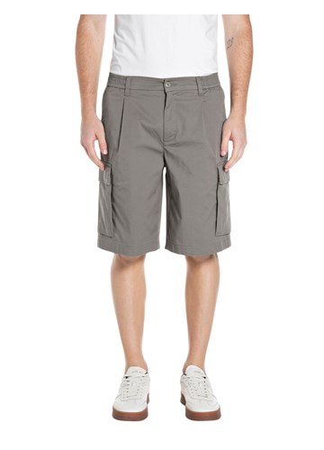 Replay SIVE KRATKE CARGO HLAČE - 1