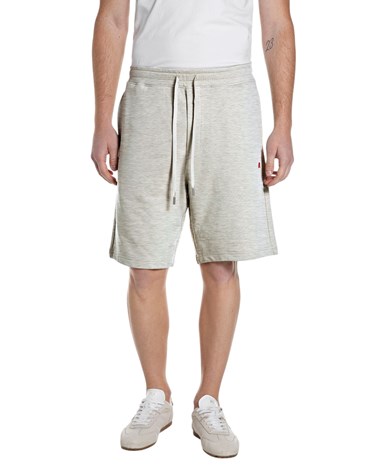 Replay sive sportske kratke hlače od frotira