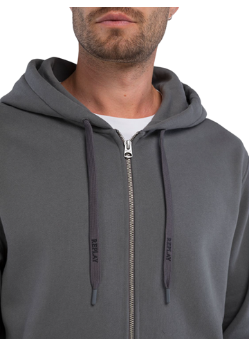 Replay SIVI EARTH MADE SWEATSHIRT S KAPULJAČOM - 5