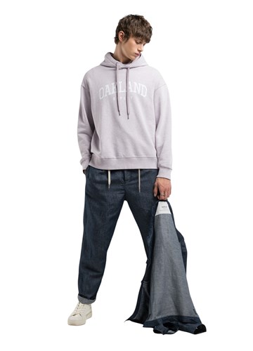 Replay OAKLAND REPLAY HOODIE U SVIJETLO LJUBIČASTOJ BOJI  - 1