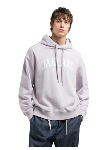 Replay OAKLAND REPLAY HOODIE U SVIJETLO LJUBIČASTOJ BOJI  - 2