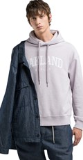 OAKLAND REPLAY HOODIE U SVIJETLO LJUBIČASTOJ BOJI  - 4