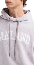 OAKLAND REPLAY HOODIE U SVIJETLO LJUBIČASTOJ BOJI  - 5