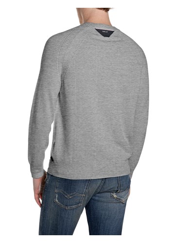 Replay SIVI REBRASTI PAMUČNI PULOVER - 2