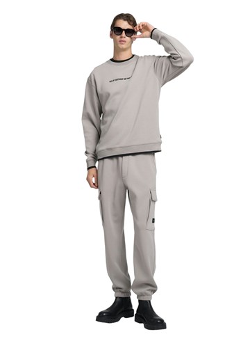 Replay SIVI SWEATSHIRT S IZVEZENIM NATPISOM - 1
