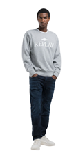 SIVI SWEATSHIRT S MAXI REPLAY ARCHIVE LOGOTIPOM - 1