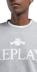 SIVI SWEATSHIRT S MAXI REPLAY ARCHIVE LOGOTIPOM - 3