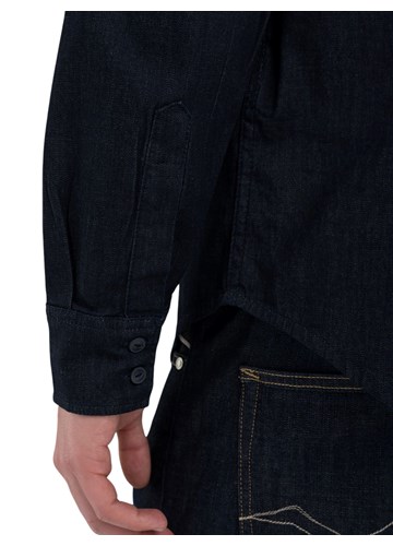 Replay SLIM TRAPER KOŠULJA S IZVEZENIM SLOVOM R - 6