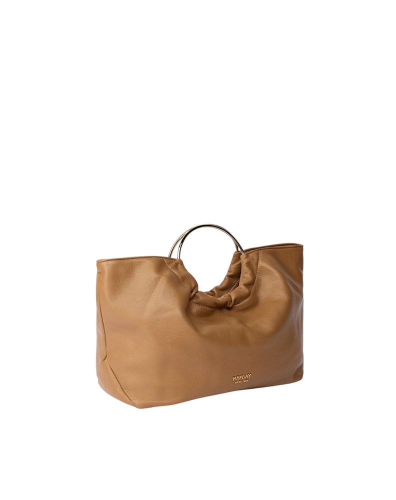 Replay SMEĐA CROSSBODY TORBA S OKRUGLIM RUČKAMA - 3