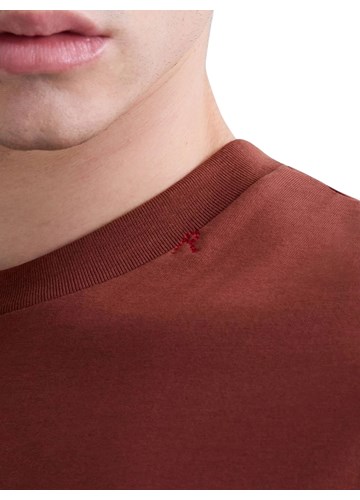 Replay SMEĐA MAJICA KRATKIH RUKAVA S KOKTEL PRINTOM - 5