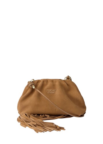 Replay SMEĐA TORBA OD BRUŠENE KOŽE S RESAMA - 1