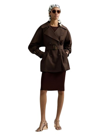 Replay smeđi kraći baloner opuštenog kroja