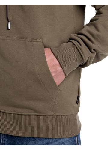 Replay SMEĐI SWEATSHIRT S KAPULJAČOM I IZVEZENIM LOGOM - 5