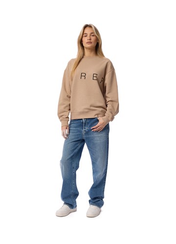 Replay SMEĐI SWEATSHIRT S OBOSTRANIM NATPISOM REPLAY - 1