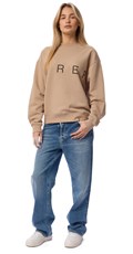 SMEĐI SWEATSHIRT S OBOSTRANIM NATPISOM REPLAY - 1