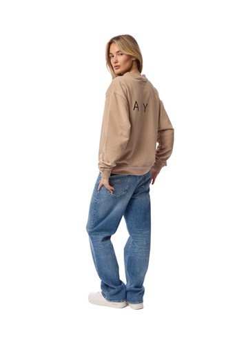 Replay SMEĐI SWEATSHIRT S OBOSTRANIM NATPISOM REPLAY - 4