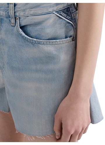 Replay STRAIGHT-FIT KRATKE JEANS HLAČE WA548  250 175 - 6