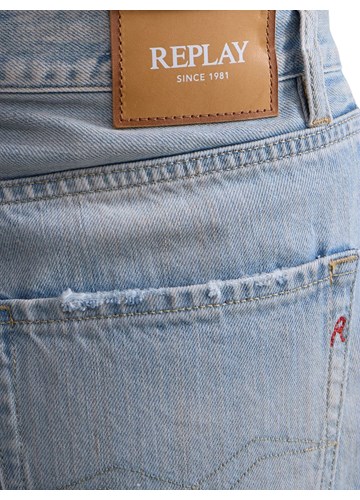 Replay STRAIGHT-FIT KRATKE JEANS HLAČE WA548  250 175 - 7