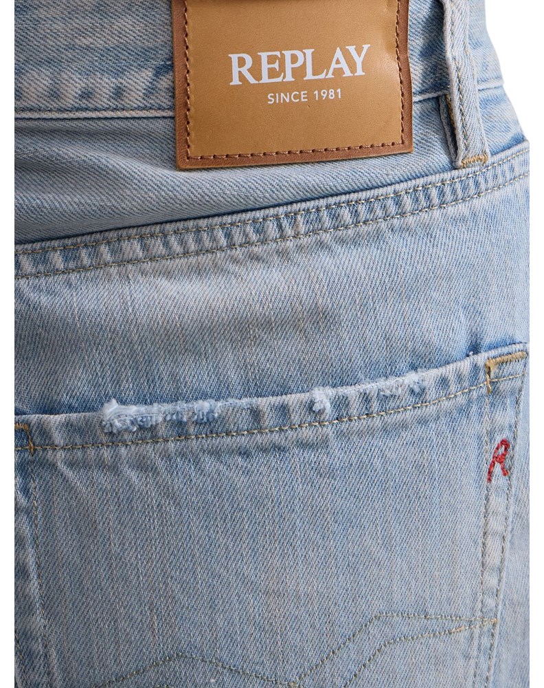 Replay STRAIGHT-FIT KRATKE JEANS HLAČE WA548  250 175 - 7
