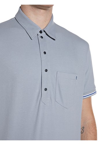 Replay SVJETLOPALA POLO MAJICA OD PIQUE PAMUKA S KONTRASTNIM DETALJIMA - 4