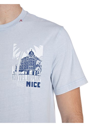 Replay SVJETLOPLAVA MAJICA S REPLAY NICE PRINTOM - 5