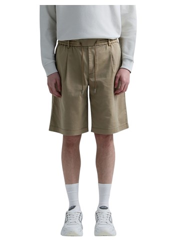 Replay SVJETLOSMEĐE KRATKE HLAČE REGULARNOG KROJA OD LANA I PAMUKA - 2