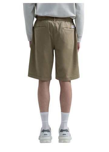 Replay SVJETLOSMEĐE KRATKE HLAČE REGULARNOG KROJA OD LANA I PAMUKA - 3