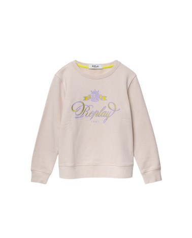 Replay sweatshirt s dvobojnim natpisom