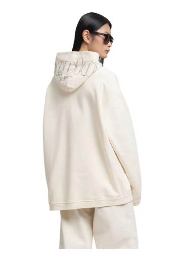 Replay SWEATSHIRT S KAPULJAČOM I IZVEZENIM LOGOM - 3