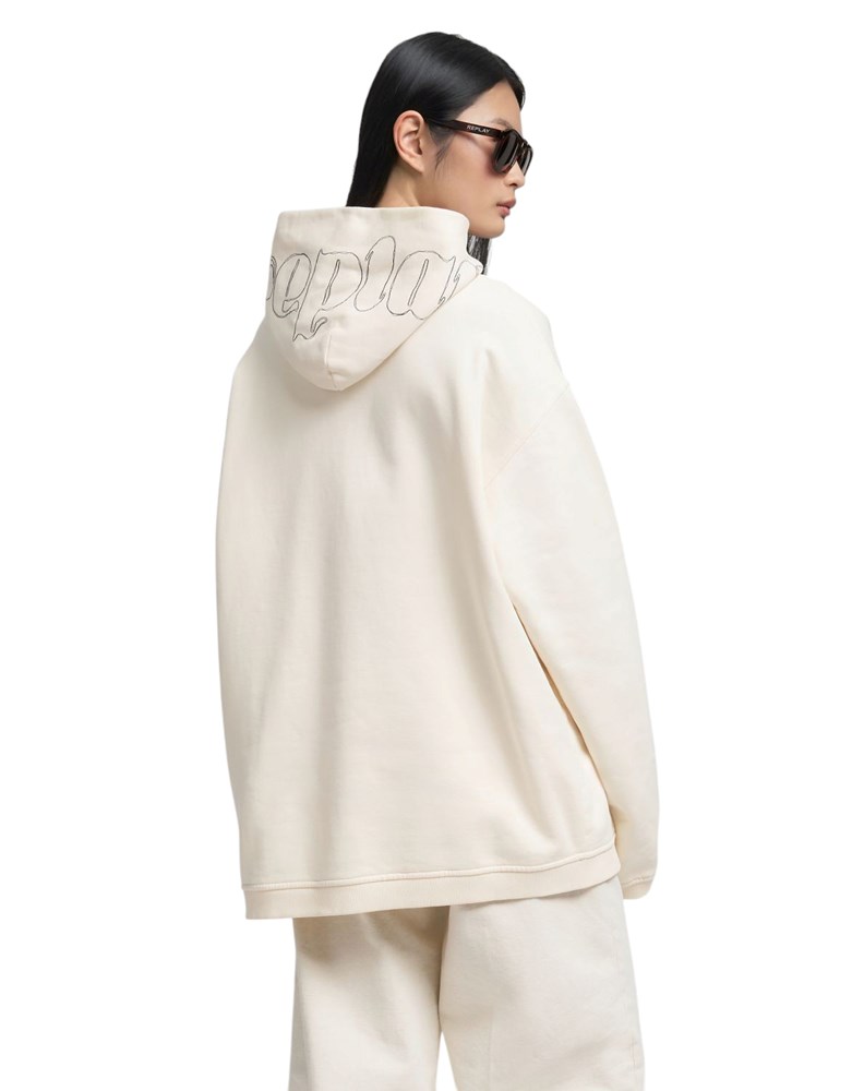 Replay SWEATSHIRT S KAPULJAČOM I IZVEZENIM LOGOM - 3