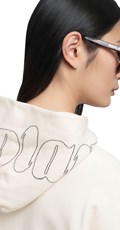 SWEATSHIRT S KAPULJAČOM I IZVEZENIM LOGOM - 7