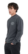SWEATSHIRT S PLAVIM MAXI PRINTOM  - 3