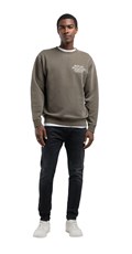 SWEATSHIRT S ROZIM MAXI PRINTOM  - 1