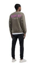 SWEATSHIRT S ROZIM MAXI PRINTOM  - 2