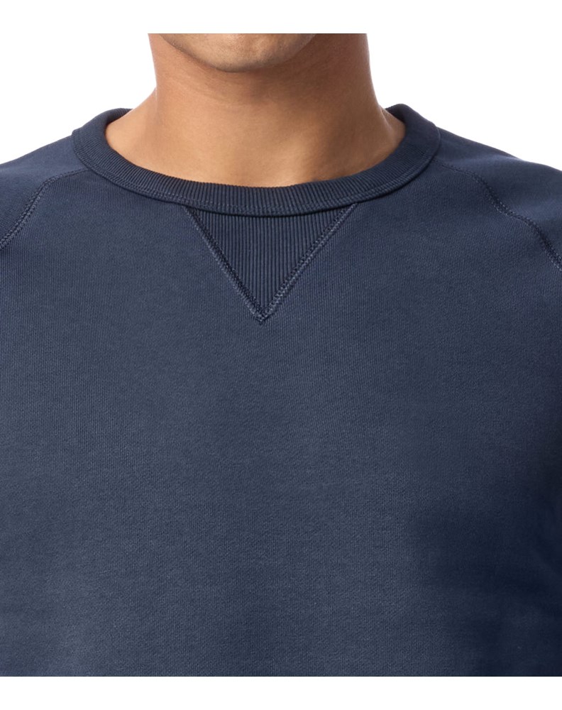 Replay TAMNO PLAVI SWEATSHIRT S DETALJEM NA OVRATNIKU  - 5