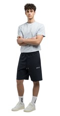 TAMNO PLAVE BASIC KRATKE SPORTSKE HLAČE - 1